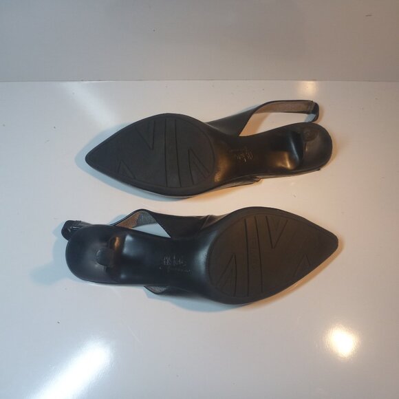 LifeStride Black Slingback Shoes - Picture 3 of 8